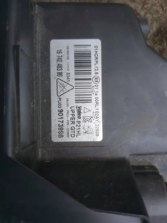 PEUGEOT 208 II Vasemman Etuvalon Eurooppa 1674248380 image 4