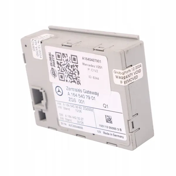 Mercedes V251 Gateway Module Besturingseenheid ECU A1645407901 image 2