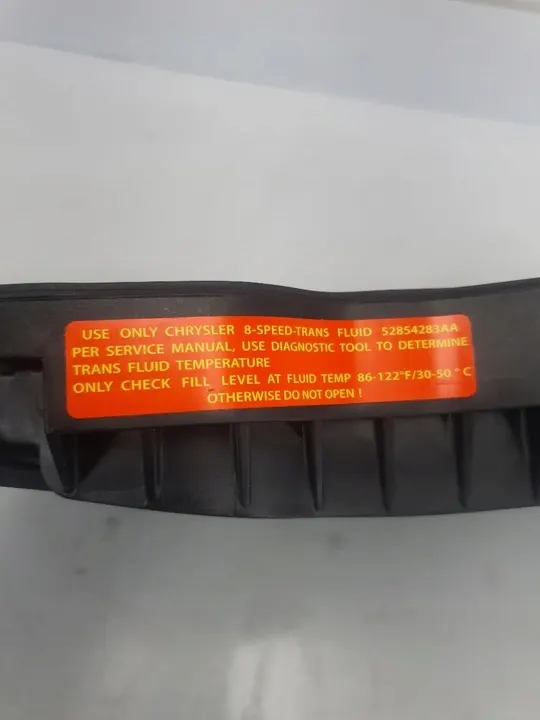 Filtre de transmission d'origine 8HP Jeep Cherokee image 8