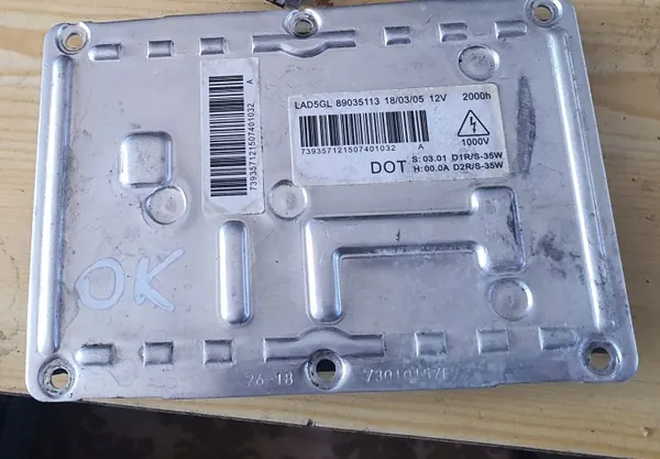 Xenon-förkoppling Audi A4 B6 OEM 3D0907391B Vänster image 2