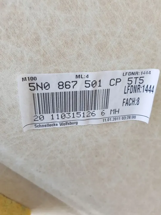 Teto VW TIGUAN I 5N 06-10 usado OEM 5N0867501CP image 7