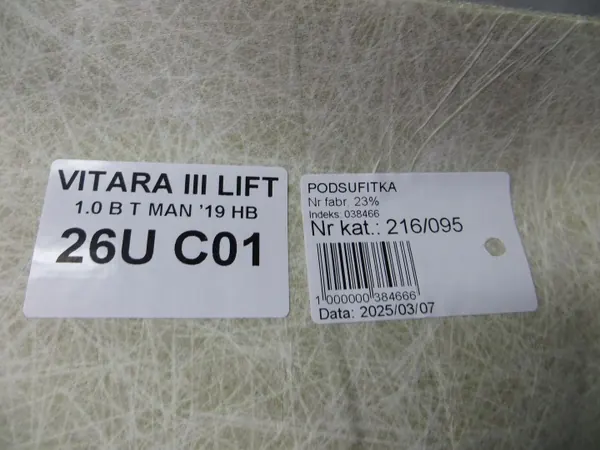 Suzuki OE Katto OEM 216/095 Vitara III:lle image 5