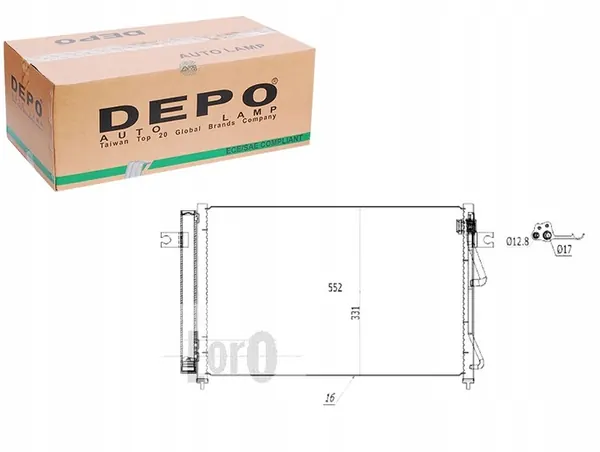 Abakus 019-016-0025 Ilmastointikondensaattori image 3