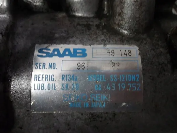 Compressore Aria Condizionata Saab 900 2.0 B OEM 4759148 image 2