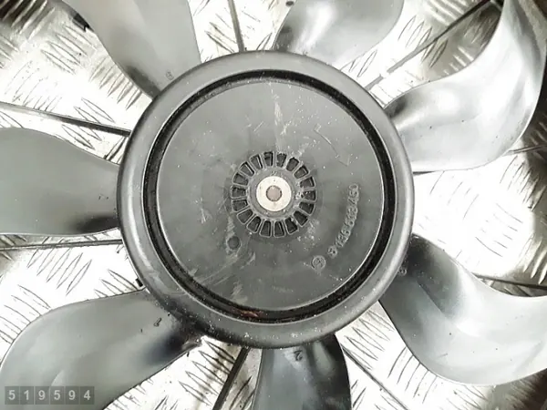 Ventilateur radiateur Mercedes OEM 0130308425 avec diffuseur image 4