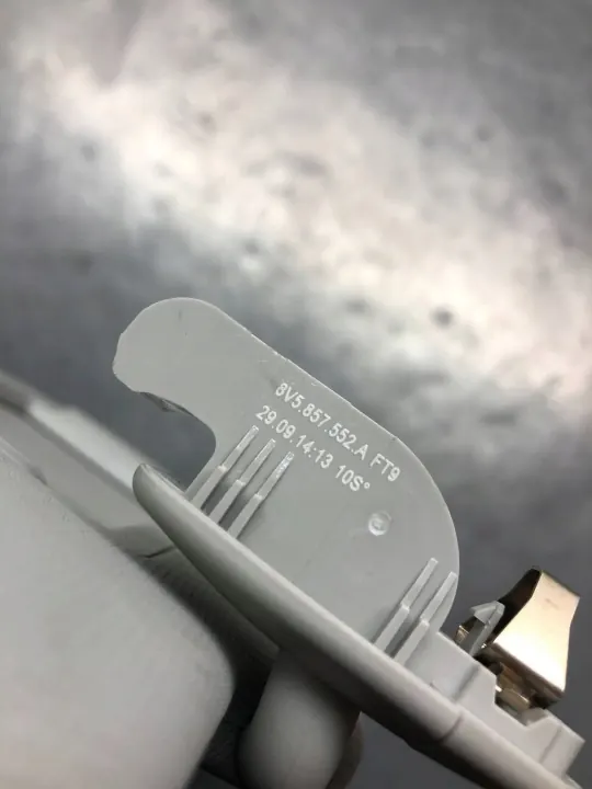 OEM 8V5857552A Visor esquerdo para Audi A3 8V Sedã image 3