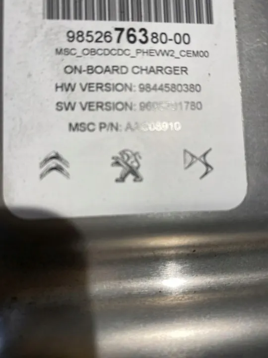 Carregador Inversor Peugeot 308 T10 OEM 9852676380 image 8