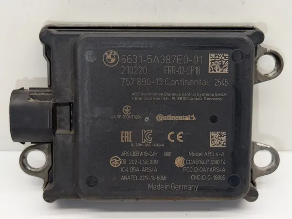 RADAR ACC SENSOR DISTRONIC BMW G20 M3 G30 G11 G15 5A387E0 image 2