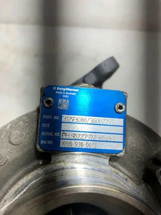 Turboahdin OEM 31293086 Volvo 2.4 D D4 D5 image 5