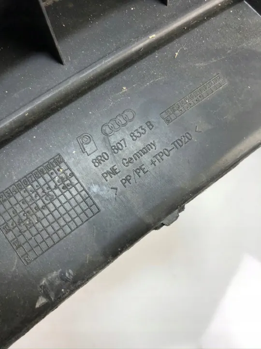 OEM 8R0807338B Difusor Para-choques Traseiro Audi Q5 8R0 S-Line image 9