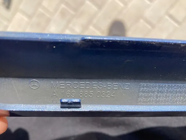 MERCEDES-BENZ A W169 LIFT 08-12 Copertura Paraurti Anteriore A1698850324 image 7