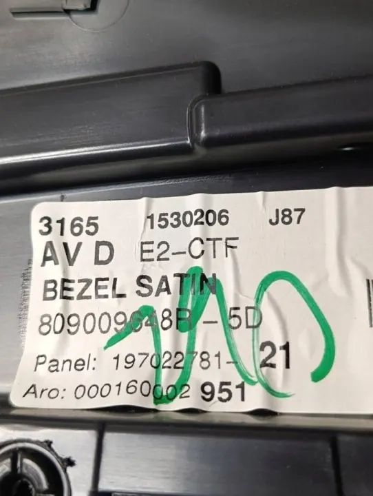 Renault Captur I LIFT 13-19 Dörrklädsel Höger Fram OEM 809009648R image 5
