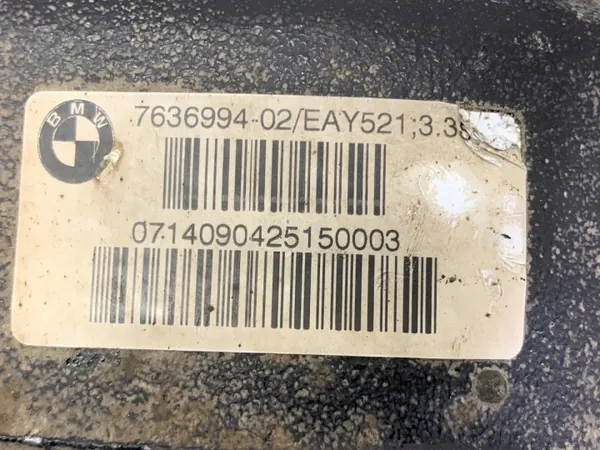 Taka-akselin tasauspyörästö BMW X5 F15 2.0 218hv OEM LORK-372-100270 image 5