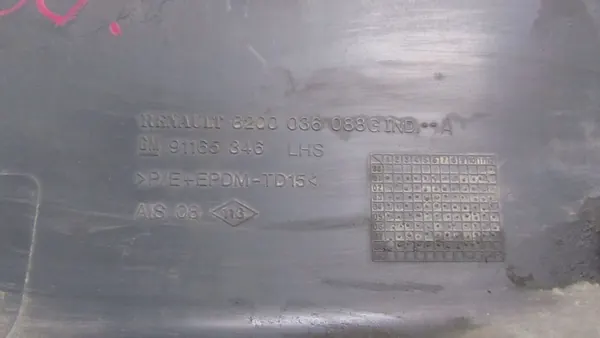 TRAFIC VIVARO II LEFT FRONT DOOR TRIM 8200036088 image 4