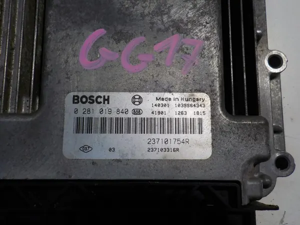 Computador Motor Renault OEM 237101754R Trafic III image 6