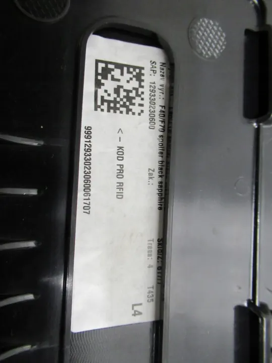 Spoiler BMW F40 F70 OEM 7456069 475 - Occasion image 3