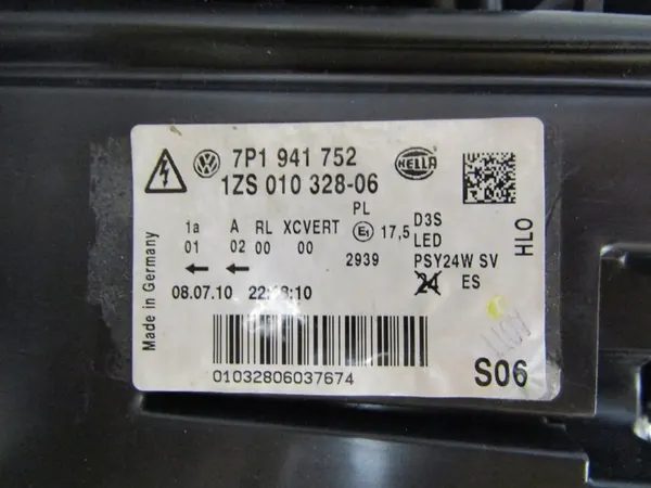 Farol Xenon Direito Volkswagen Touareg 10-14 image 5