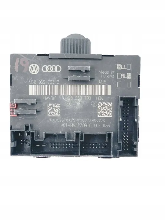 Módulo de control puerta delantera izquierda Audi A6 C7 4G 4G8959793B image 3