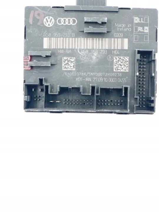 Módulo de control puerta delantera izquierda Audi A6 C7 4G 4G8959793B image 5