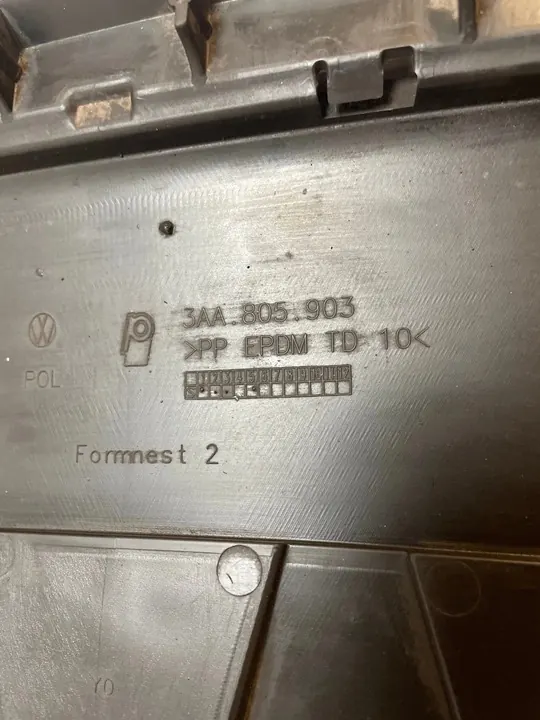 VW PASSAT B7 10-14 Framskärms Spoiler 3AA805903 GR image 8