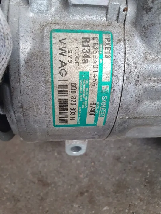 Compressore Aria Condizionata 6Q0820803H VW Audi Seat Skoda image 2
