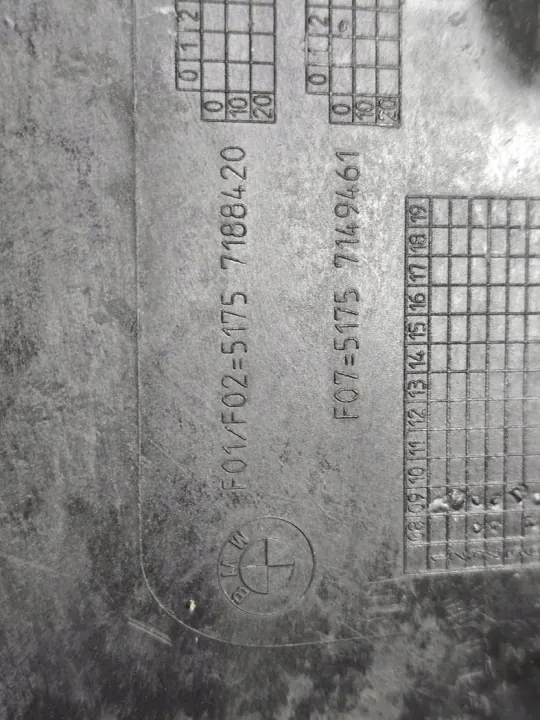 BMW OE Schottabdeckung OEM 7188420 7149461 image 3