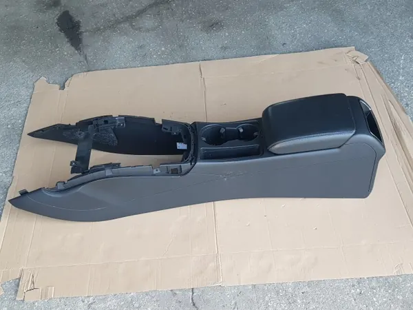 Reposabrazos + Túnel OEM Audi A4 B8 A5 8T 07-16 Piel Negra image 2