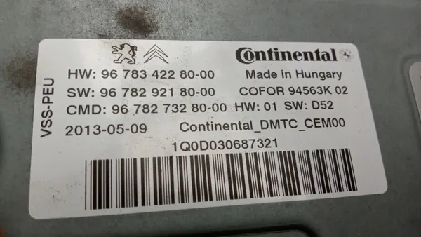 Start-Stop-Modul OEM 9678342280 für Peugeot 508 image 3