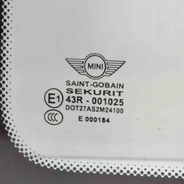 Begagnad Vänster Bakruta OEM 43R001025 för Mini Cooper image 10