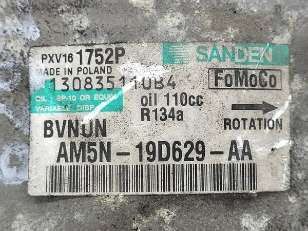 Compresseur de Climatisation Ford Grand C-Max 1.6 TDCI OEM image 10