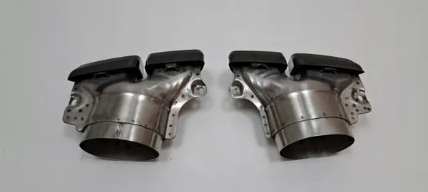 Embouts d'échappement noirs Mercedes ML W166 OEM image 5