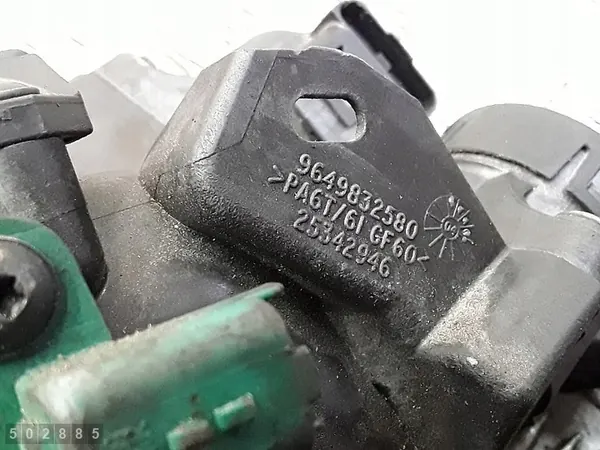 Throttle Body Peugeot 307 1600 HDi 88kW 9649832580 image 8