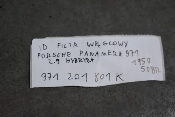 OEM 971201801K kolfilter för Porsche Panamera 971 image 4