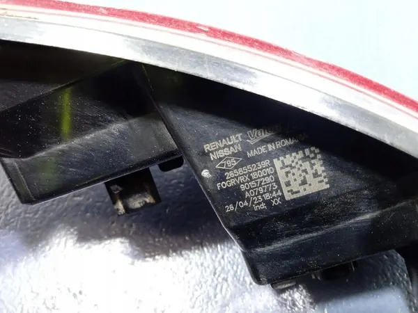 FARO ANTI-NÉVOA TRASEIRO ESQUERDO RENAULT CAPTUR II 19-24 265855239R image 5