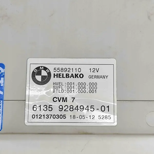 BMW 6-serie Cabriolet Kontrollmodul 9284945 image 7