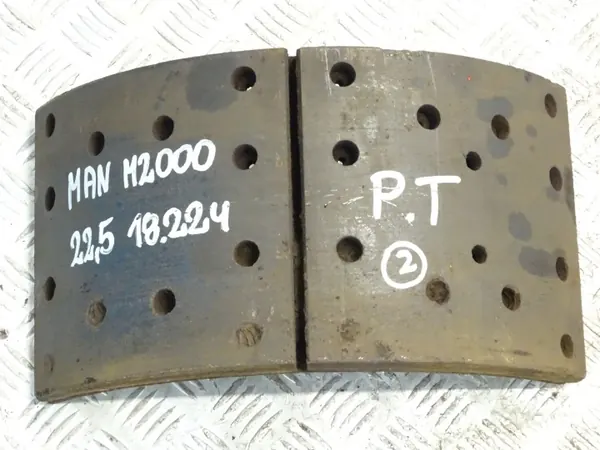 MAN L2000 M2000 Jarrukenkä Taka 22,5" - OEM image 2