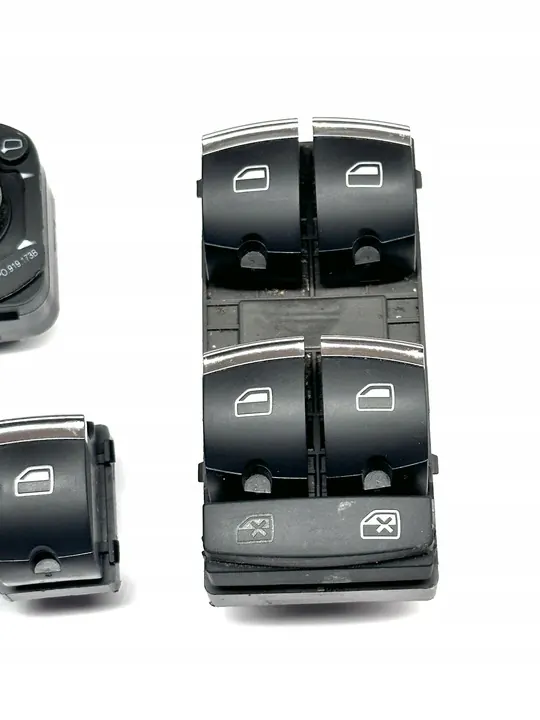 Fenster-Schalterset Chrom Audi A3 8P 2008-2012 OEM image 2