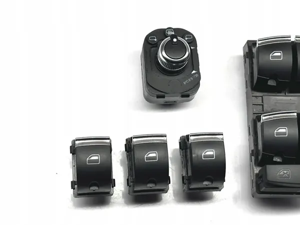 Fenster-Schalterset Chrom Audi A3 8P 2008-2012 OEM image 3