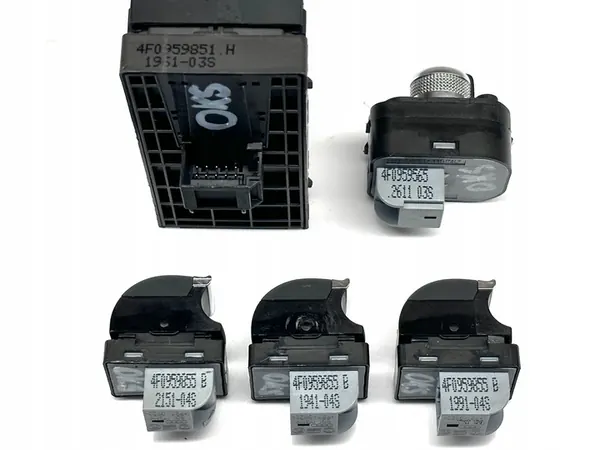 Fenster-Schalterset Chrom Audi A3 8P 2008-2012 OEM image 5