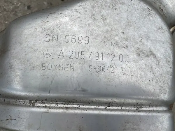 Mercedes avgasrör OEM A2054911100 A2054911200 image 5
