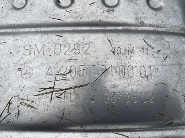 Mercedes avgasrör OEM A2054911100 A2054911200 image 6