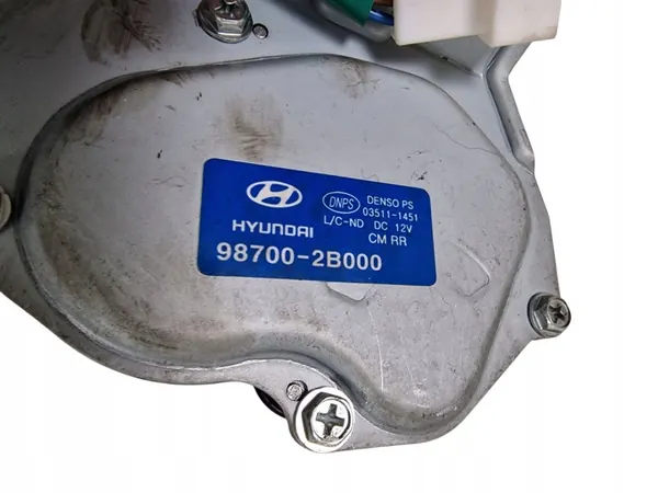 HYUNDAI SANTA FE II Heckwischermotor 98700-2B000 image 9