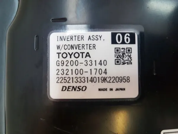 Inversor Toyota G92A033031 - Peça original image 3