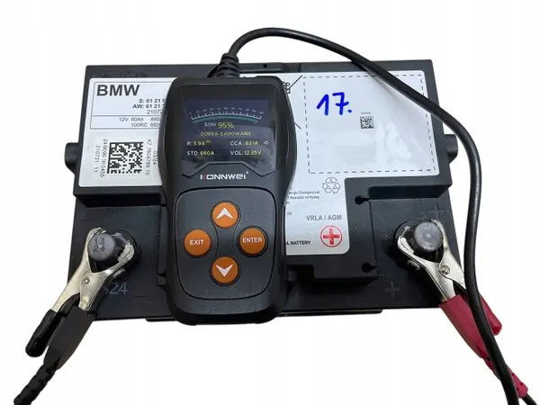 Batterie AGM Start-Stop OEM 9381845 12V 60Ah BMW image 5