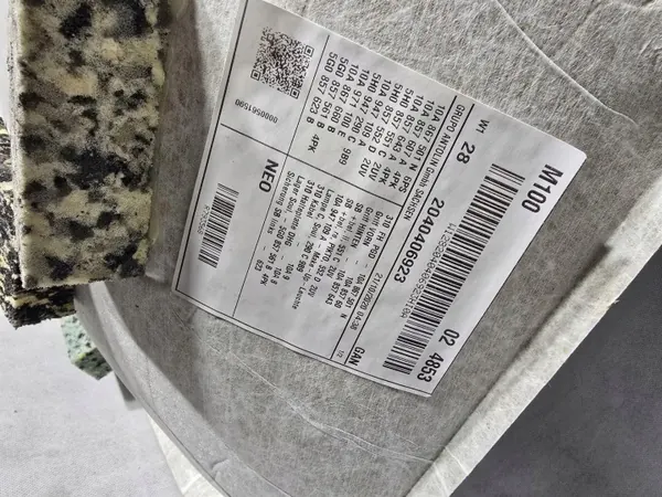 VW ID.3 2019- Musta Kattoverho OEM 10A867501N image 3