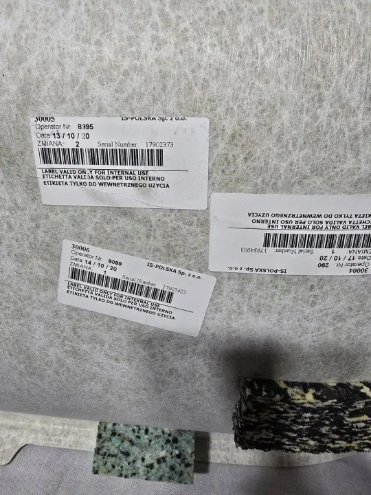 VW ID.3 2019- Musta Kattoverho OEM 10A867501N image 4