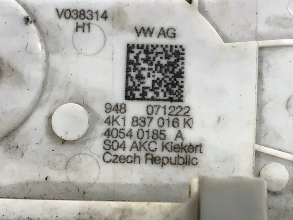 Vordertürschloss Rechts Audi A7 C8 4K1837016K image 4