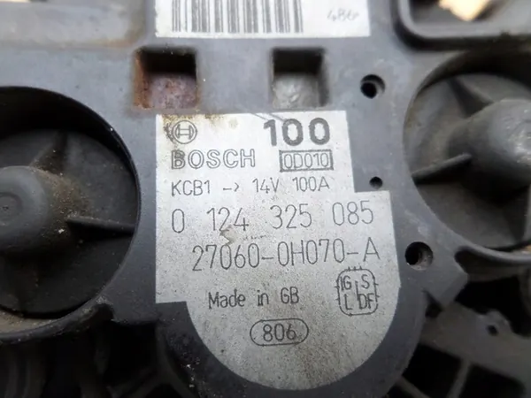 Alternaattori Bosch Toyota Avensis T25 2.0 VVTI 100A image 8