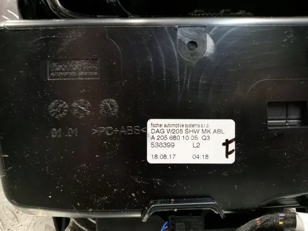Porte-gobelet Mercedes C W205 OEM A2056801005 image 10