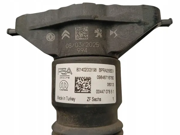 Amortecedor traseiro esquerdo OEM 09846716780 Jeep Avenger image 4